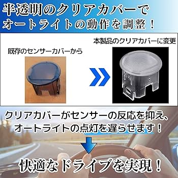 Amazon | CHASO オートライト センサー カバー 日産 対応 工具